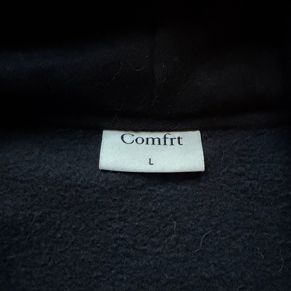 Comfrt Women's Black Zip-Up Hoodie NWOT - Picture 6 of 7